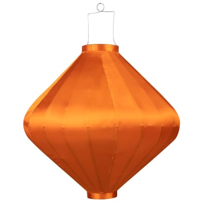 Oranje tuinlampion diamant  / WR-D-OR-62-S