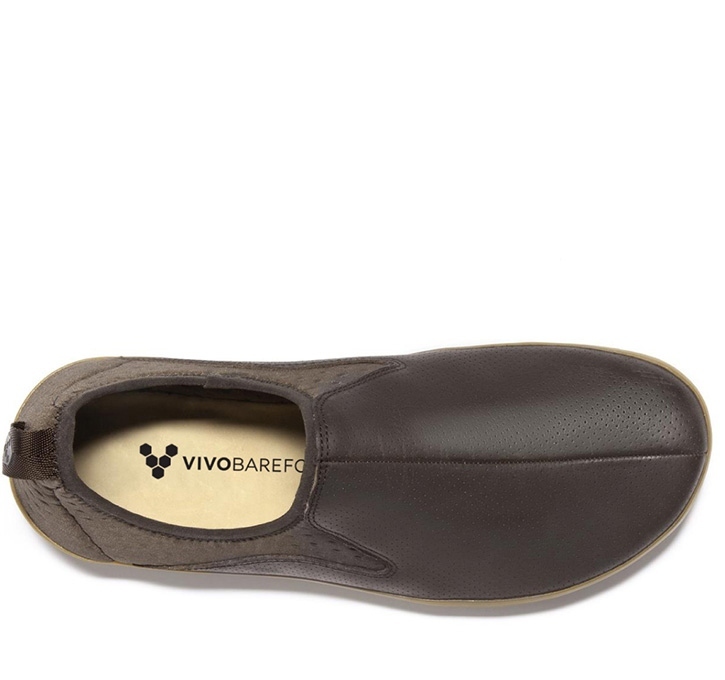 Vivobarefoot [m] Slyde - dark brown | 300092-03 |
