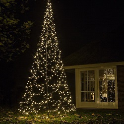 Uitverkoop  4 meter Fairybell kerstboom 640 Led  Twinkle + timer