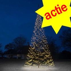 Actie Fairybell 1500 LED warmwit 8 Meter met gratis opbergtas & 10M verlengsnoer