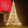 Fairybell kerstboom 3 meter met 480 ledlampjes + mast