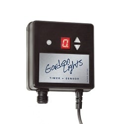 Garden lights timer 12 volt met licht sensor