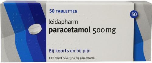 Paracetamol 500mg 50 tab.