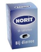 Norit tabletten 125mg 50 tab.