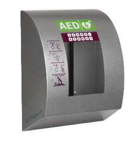 SixCase AED kast (Aluminium) SC 1340 met alarm, verlichting, verwarming, fan-koeling en pincode