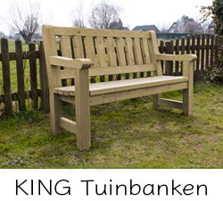 King Tuinbanken (hout)