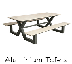 picknicktafel aluminium