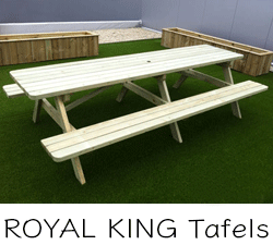 Royal King picknicktafels