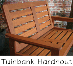 Tuinbank hardhout