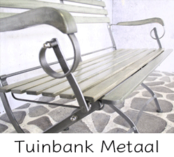 Tuinbank metaal