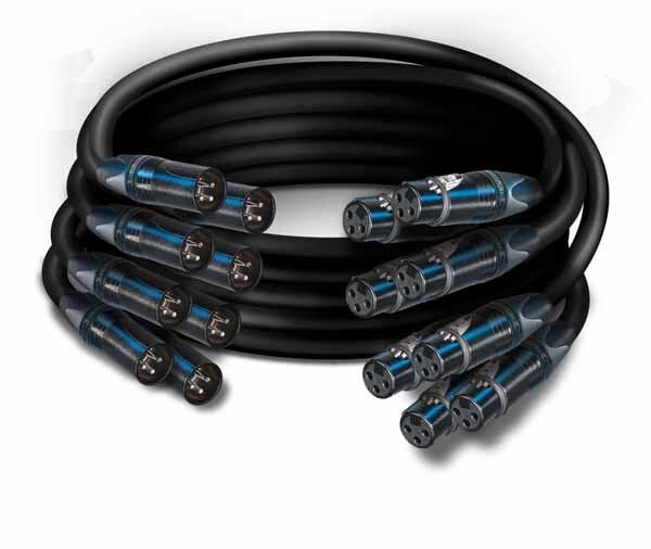 Multi Extend  cable Analog Neutrik connectors  8MXX-BAG - 8FXX-BAG . Tasker cable  C308