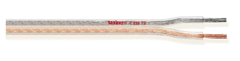 Special divisible transparent flat cable 2x2.00<br />C232TS