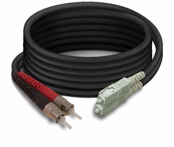 Glasvezel Fiber Optics kabel  Duplex Multimode . Connectoren D-ST-LC