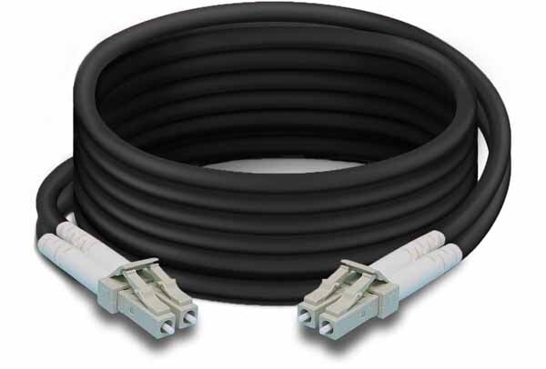 Optical Fiber cable  Duplex Multimode . Connectoren  D  -  LC - LC
