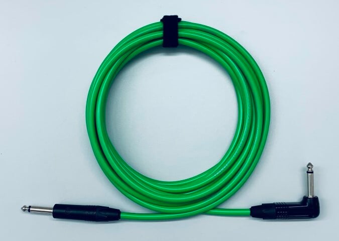Guitar cable  NP2X-BAG-NP2RX-BAG  Tasker T33  cable colour green