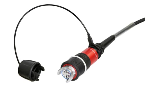 Neutrik®FIBERFOX  FF EBC15 MM 2CH lengte 5mtr  OM3 airspool . The FIBERFOX 2CH Cable connector is an expanded beam multimode hermaphroditic connector suited for a vast array of applications , including Lighting, Network, PA, Video, Broadcast, Defense & Government, Railway and Petrochemical.