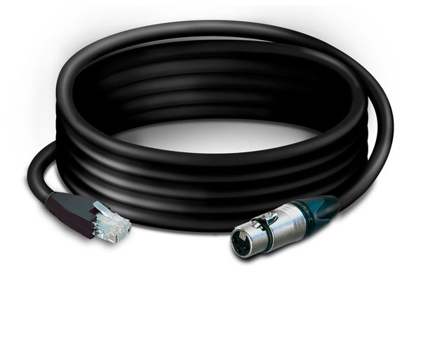 Ethernet Cat 5e Tasker C701 cable RJ45 - Neutrik NC3FXX Adapter. Mobiel cable  In/Outdoor
