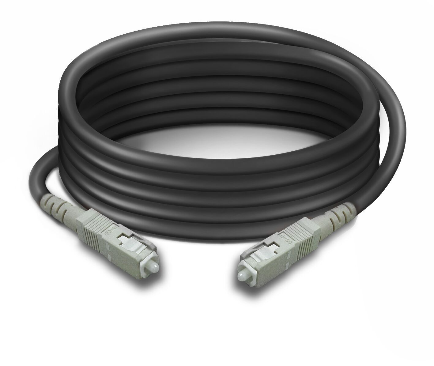Glasvezel Fiber Optics kabel  Simplex  Multimode . Connectoren  SC-SC