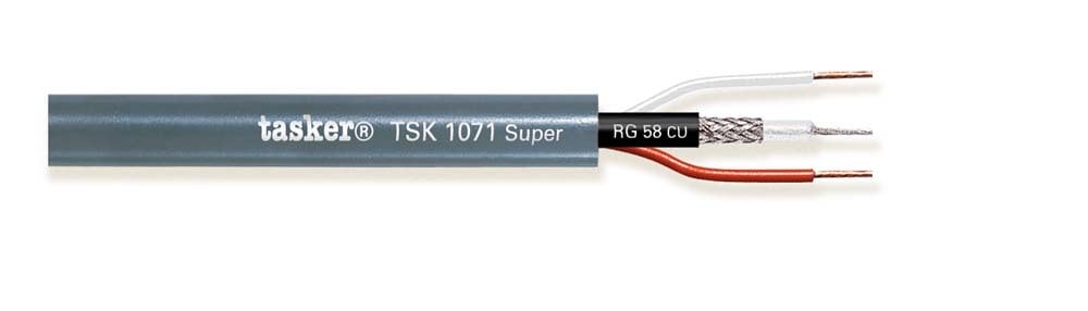 Radio frequency cable 1x50 MIL C17F Ohm + 2x0.50<br />TSK1071 super