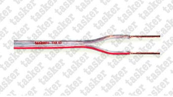 Divisible transparent flat cable 2x2.50 CCA<br />TSK66