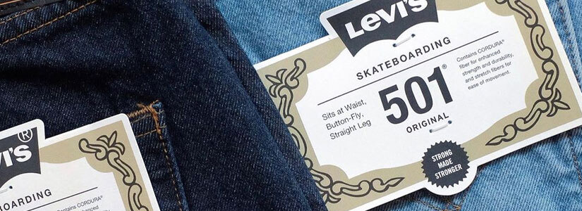 Levis skateboarding