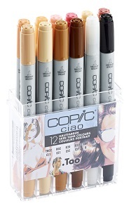 Copic \'Ciao\' set Tons Chairs, 12 couleurs