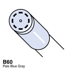 B60 Pale Blue Gray