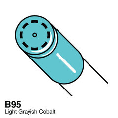 B95 Light Grayish Cobalt