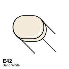 E42 Sand White