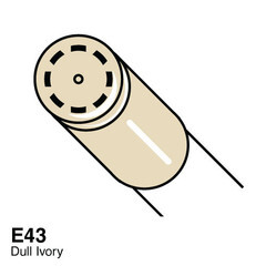E43 Dull Ivory