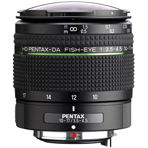 Pentax HD DA Fisheye 10-17mm F3.5-4.5 ED