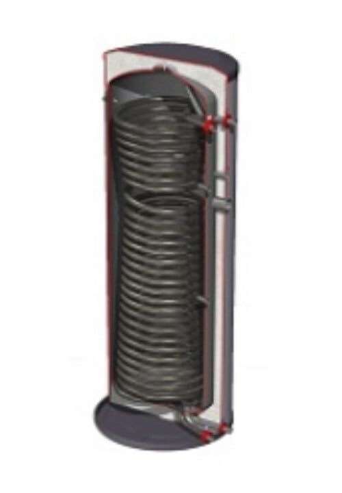 DJG warmtepomp boiler-rvs-300L-1ww grijs