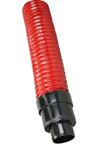 Venduct flexibele rode pvc slang 110mm naar 110/75mm max 58cm