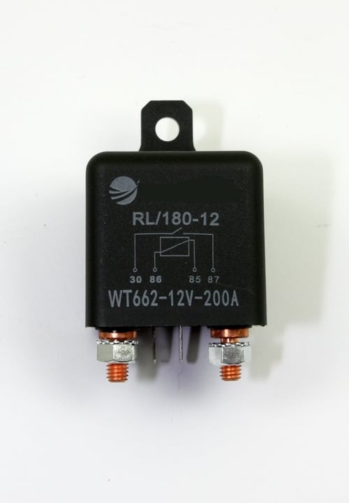 Relais WT662-12V-200A, scheidingsrelais maximaal 200A dc
