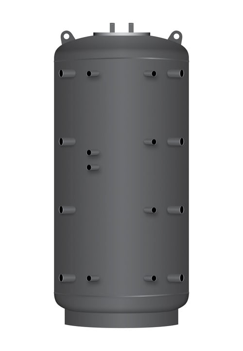 TWL Hygiëne-boiler KER2 2000L 2 warmtewisselaars
