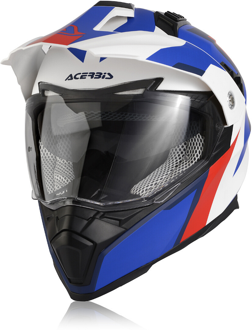 Acerbis Enduro Helmet--Honda Colors