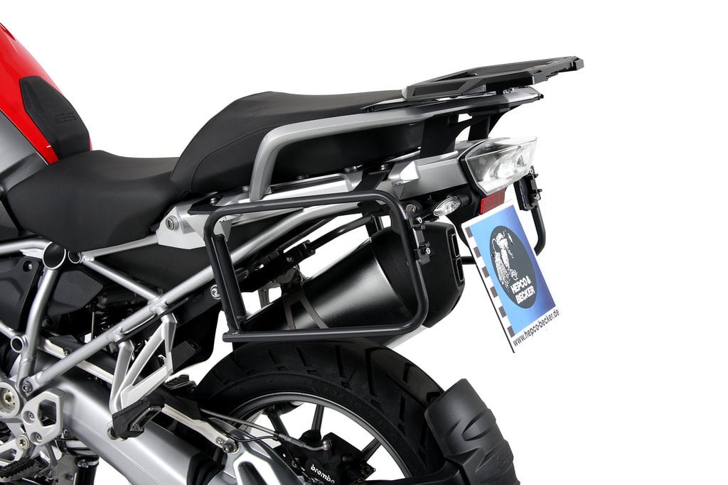 Side Carrier Permanent Hepco & Becker BMW R1200 GS LC 2013--2016 -- Black