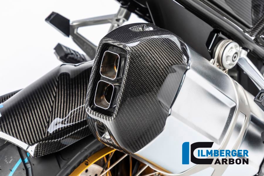 Ilmberger Exhaust end cap protection Carbon
