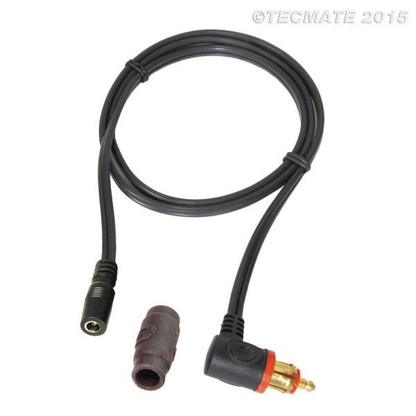TECMATE OPTIMATE O-39 Adapter, DC2.5mm to BIKE 90° plug, for heated apparel