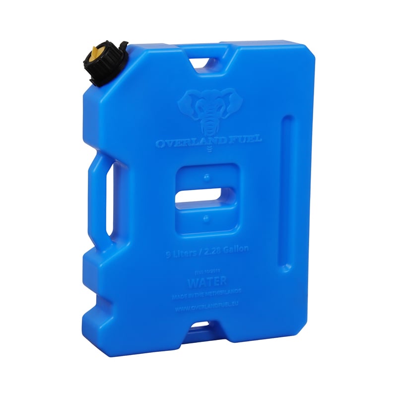 Overland Fuel WATER 9 L/2.3 G Jerry Can - Blue