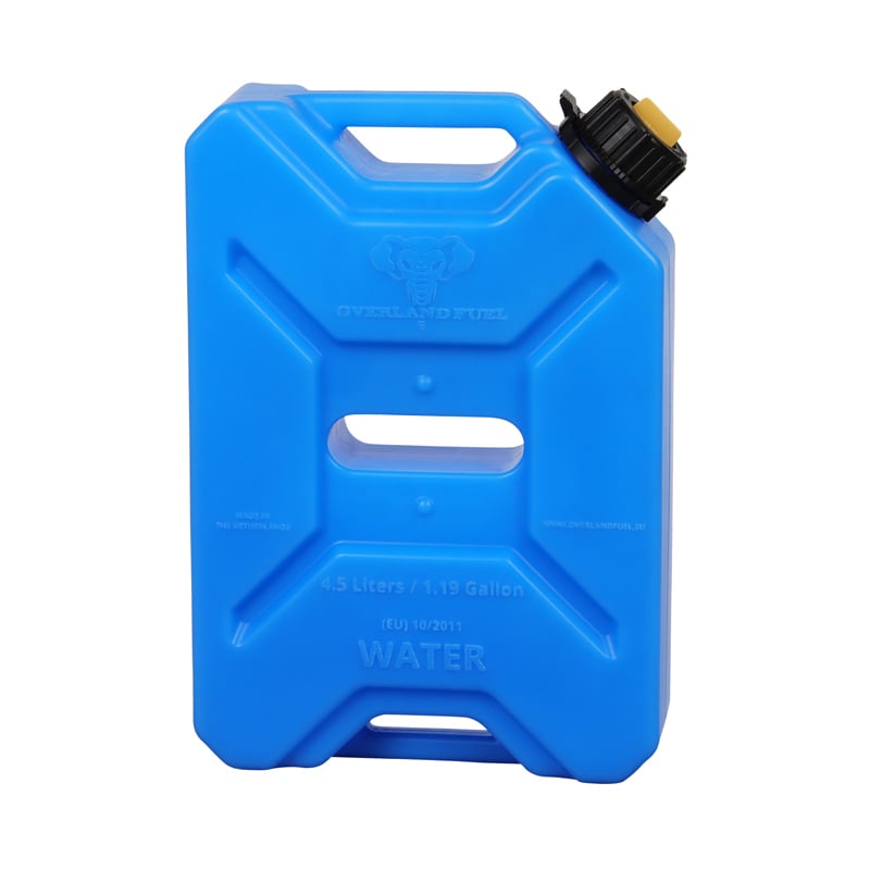 Overland Fuel WATER 4.5 L/1.19 G Jerry Can -Blue
