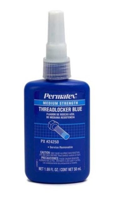 Threadlocker Blue ---Medium Strength - 50 ml