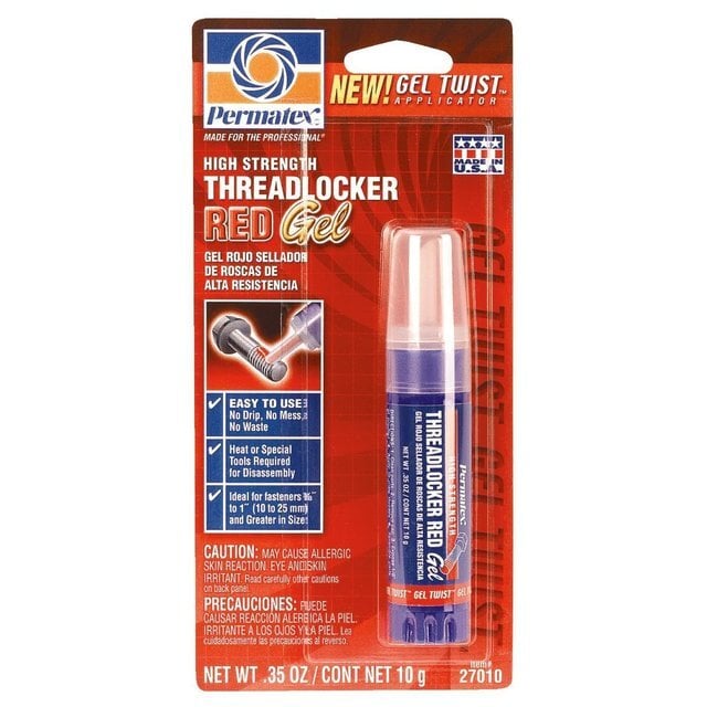 High Strength Threadlocker Red Gel - pen 10 gr