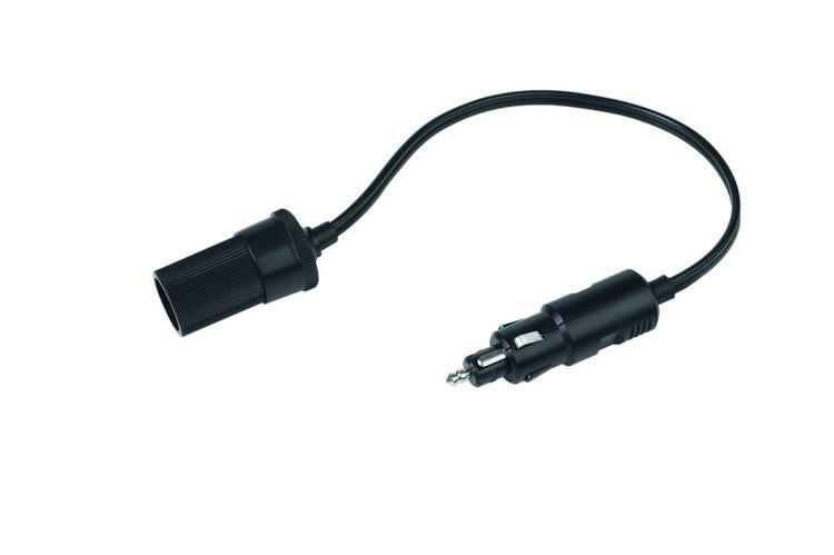 Adapter DIN input to cigarette plug output