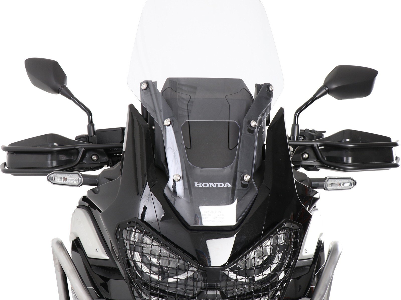 Hepco HAND GUARD SET - BLACK FOR HONDA CRF 1100 L AFRICA TWIN (2019-)