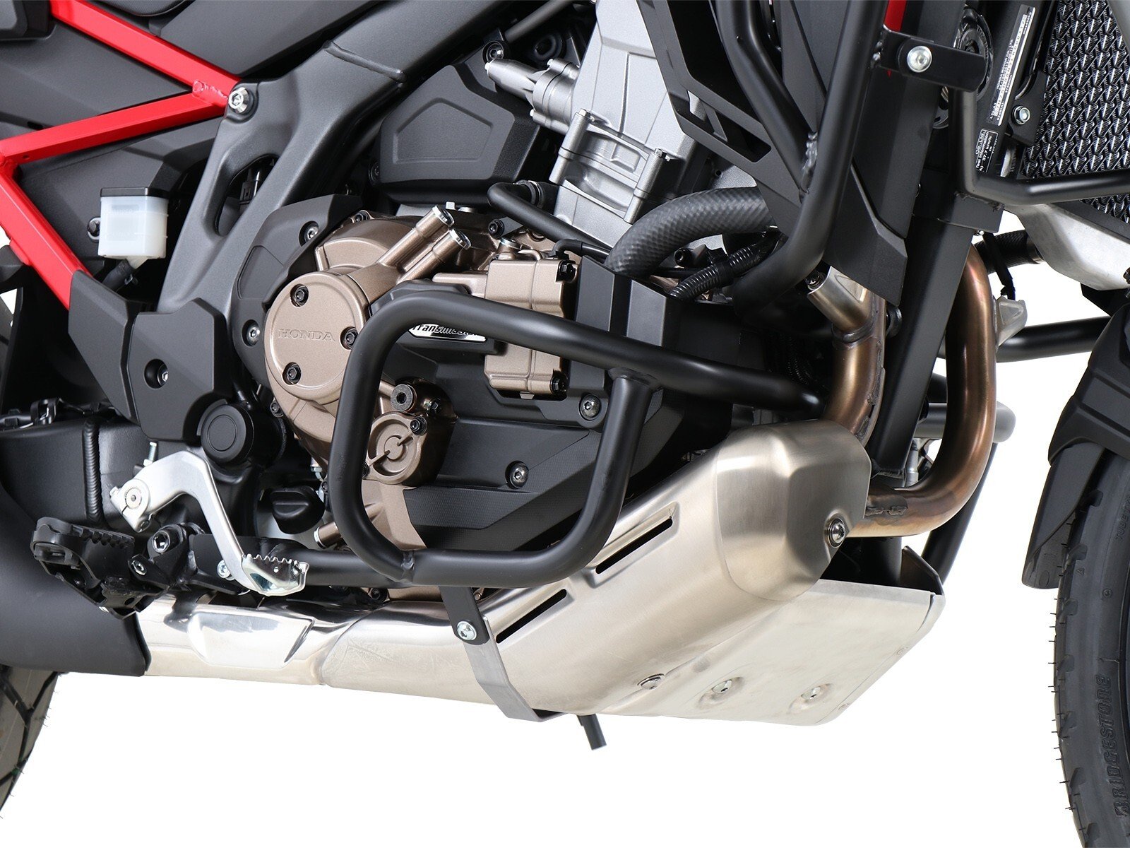 Hepco Lower Engine Protection Honda CRF 1100 L Africa Twin 2019- Black