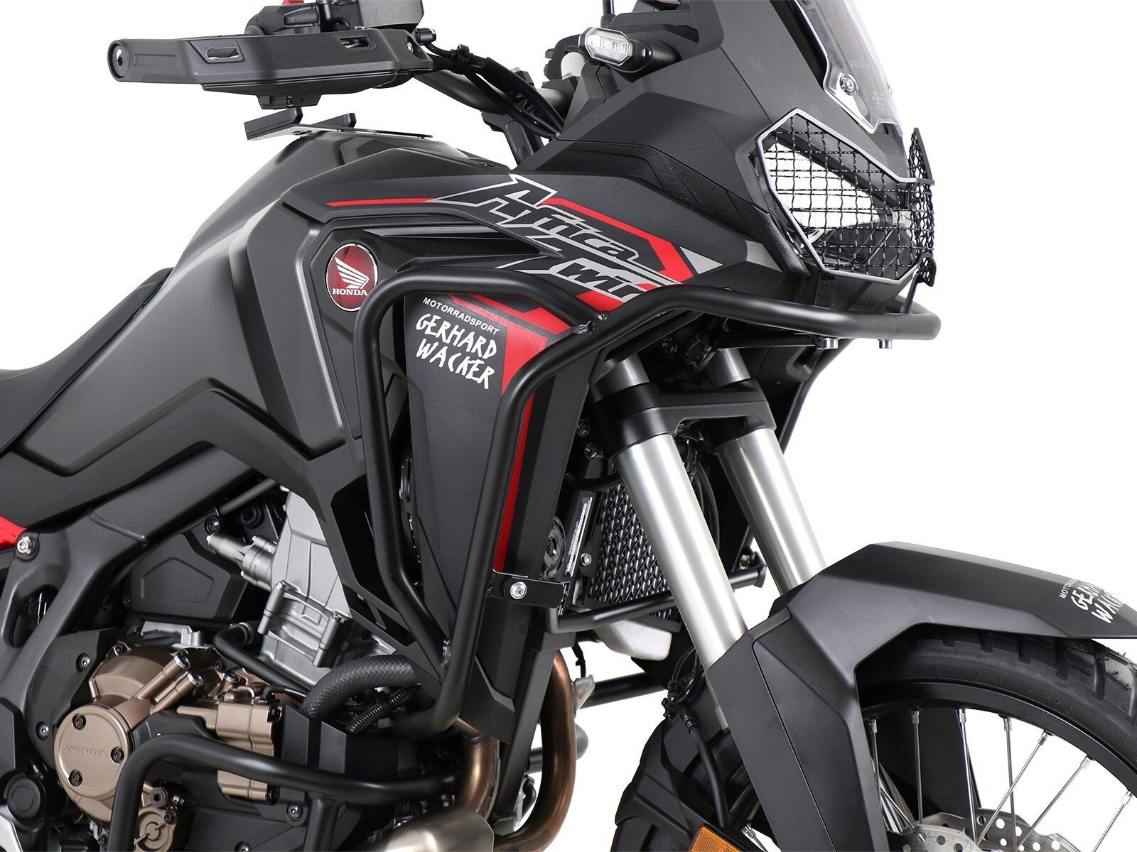 Hepco Upper Engine/Tank Protection Honda CRF 1100 L Africa Twin 2019- Black