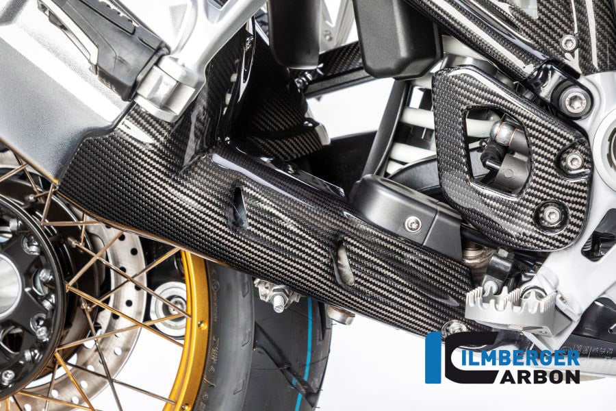 Ilmberger Exhaust connection pipe protection Carbon BMW R 1250 GS