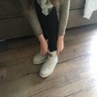 High boots light grey