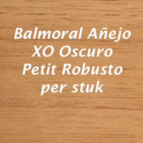 Balmoral Añejo XO Oscuro Petit Robusto